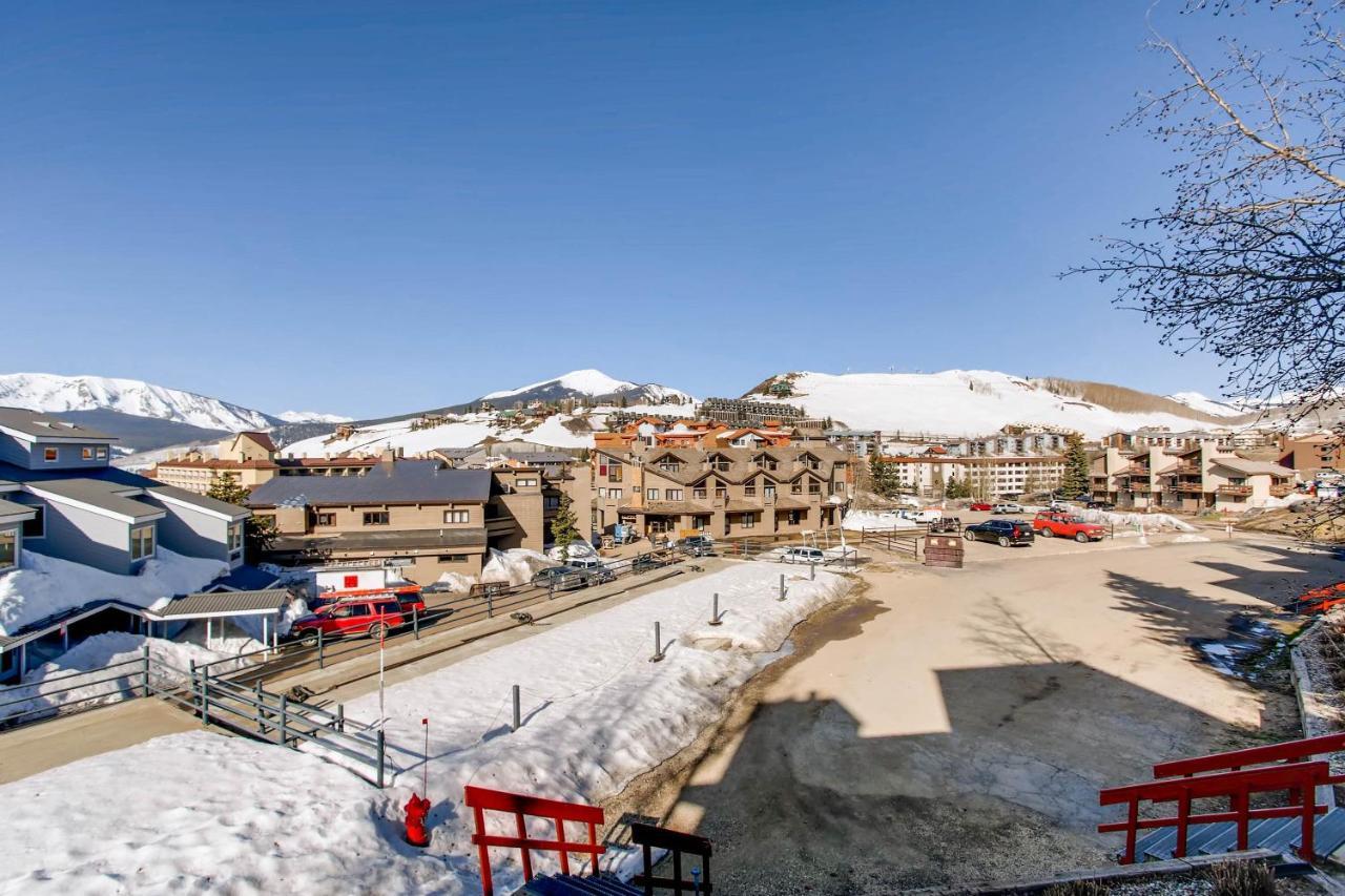 Ski-In Ski-Out Studio Private Balcony & Fireplace Condo Crested Butte Dış mekan fotoğraf
