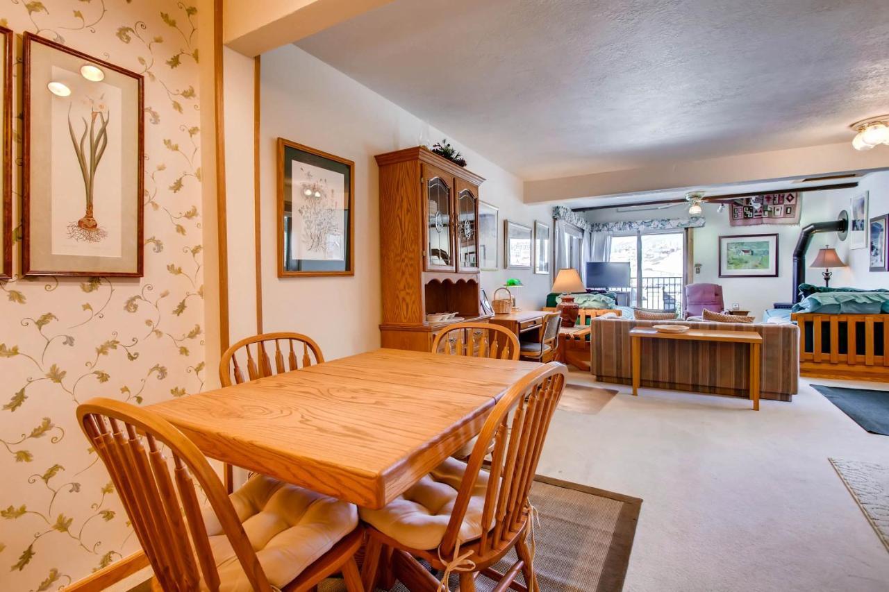 Ski-In Ski-Out Studio Private Balcony & Fireplace Condo Crested Butte Dış mekan fotoğraf