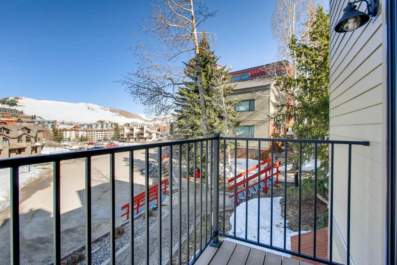 Ski-In Ski-Out Studio Private Balcony & Fireplace Condo Crested Butte Dış mekan fotoğraf